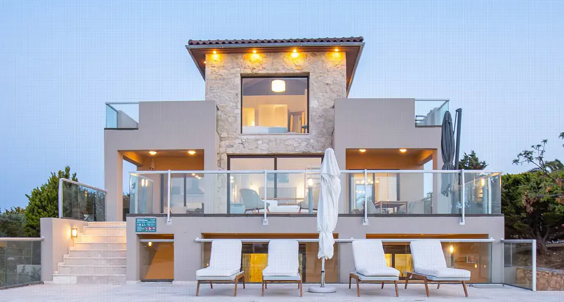 luxury villa for your holidays in chania,Crete